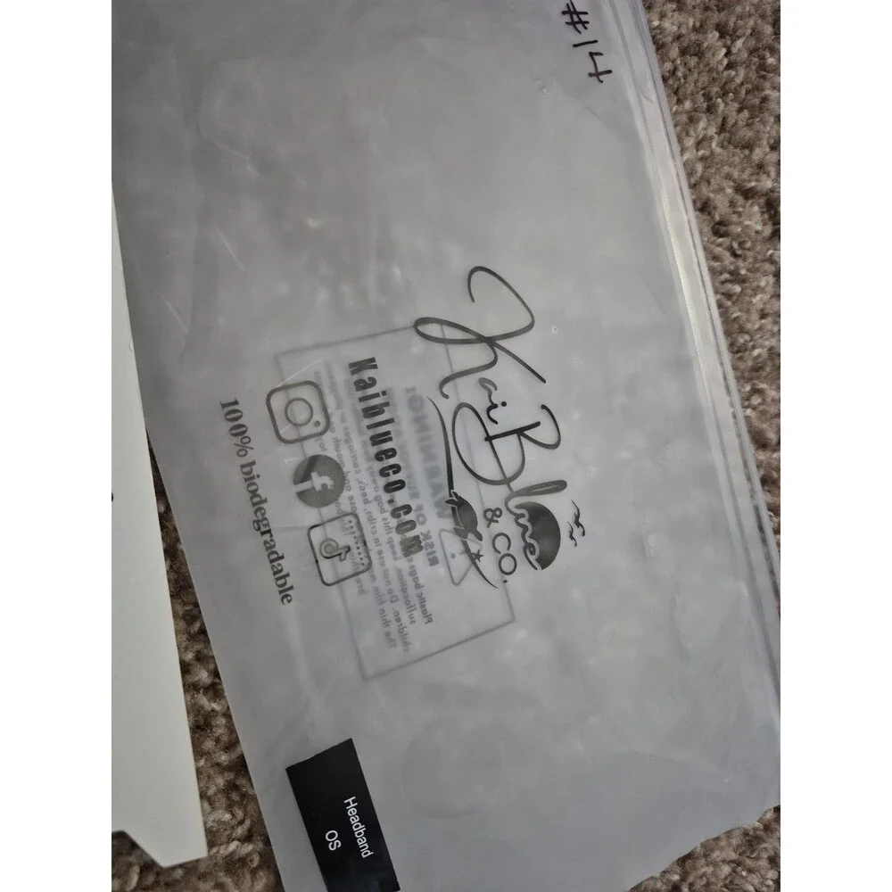 Kai blue baby bamboo headband nib